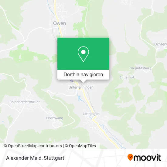 Alexander Maid Karte