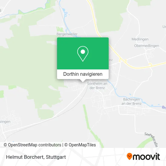 Helmut Borchert Karte