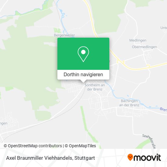 Axel Braunmiller Viehhandels Karte