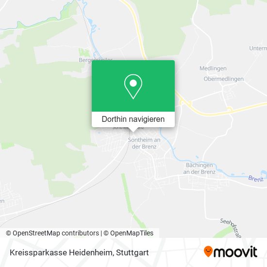 Kreissparkasse Heidenheim Karte