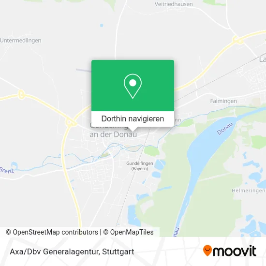 Axa/Dbv Generalagentur Karte