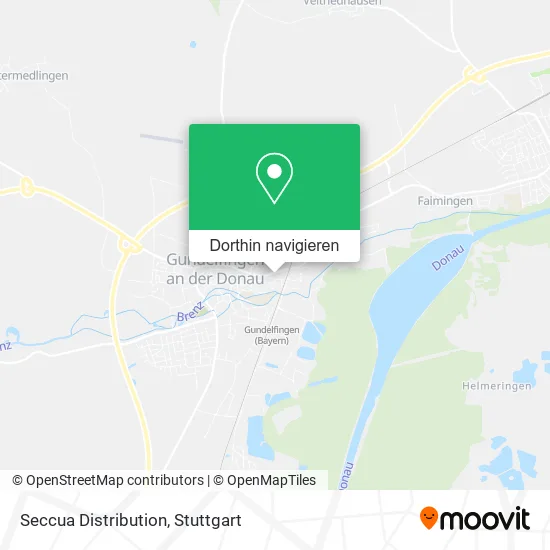 Seccua Distribution Karte