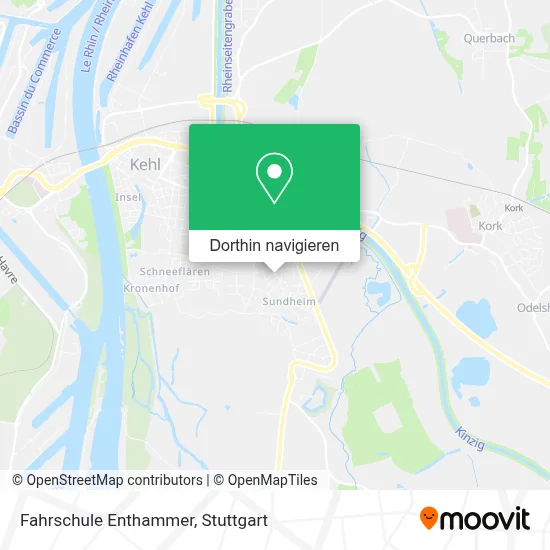 Fahrschule Enthammer Karte