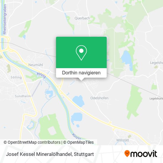 Josef Kessel Mineralölhandel Karte