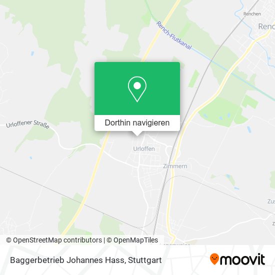 Baggerbetrieb Johannes Hass Karte