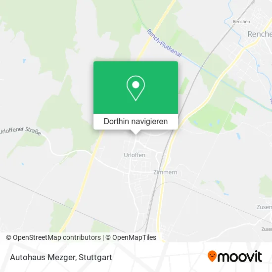 Autohaus Mezger Karte