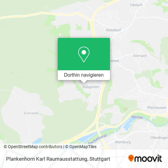 Plankenhorn Karl Raumausstattung Karte