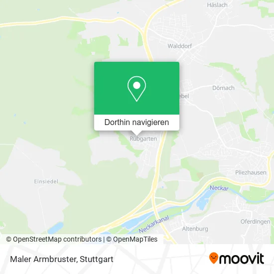 Maler Armbruster Karte