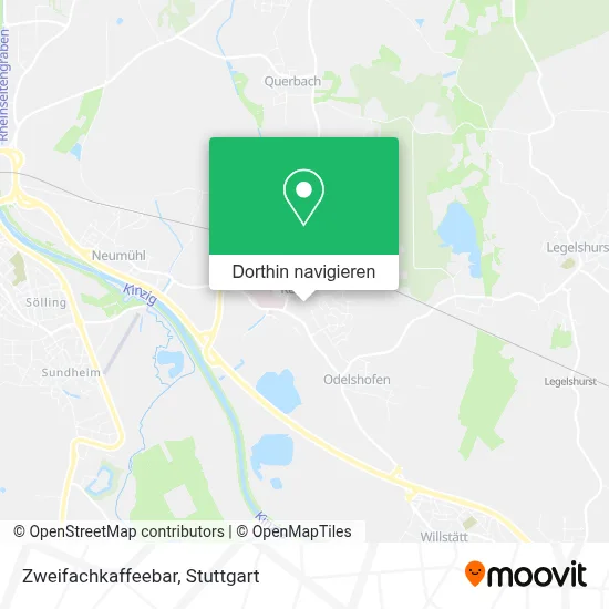 Zweifachkaffeebar Karte