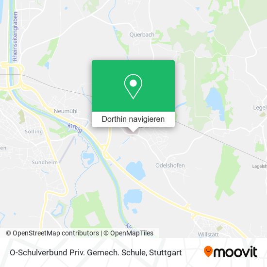 O-Schulverbund Priv. Gemech. Schule Karte