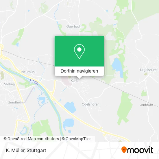 K. Müller Karte