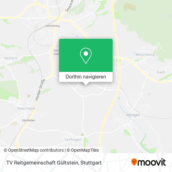 TV Reitgemeinschaft Gültstein Karte