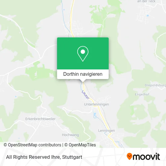 All Rights Reserved Ihre Karte