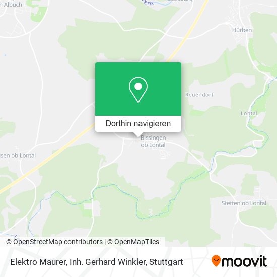 Elektro Maurer, Inh. Gerhard Winkler Karte