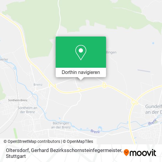 Oltersdorf, Gerhard Bezirksschornsteinfegermeister Karte