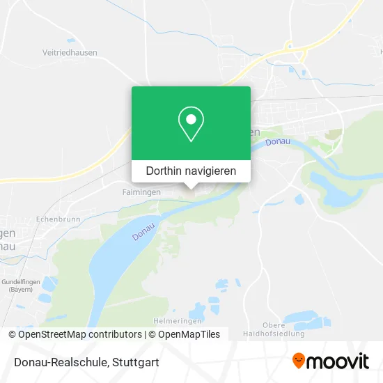 Donau-Realschule Karte