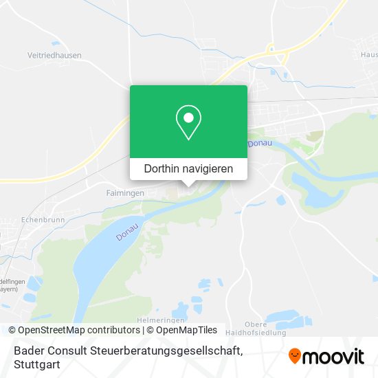 Bader Consult Steuerberatungsgesellschaft Karte