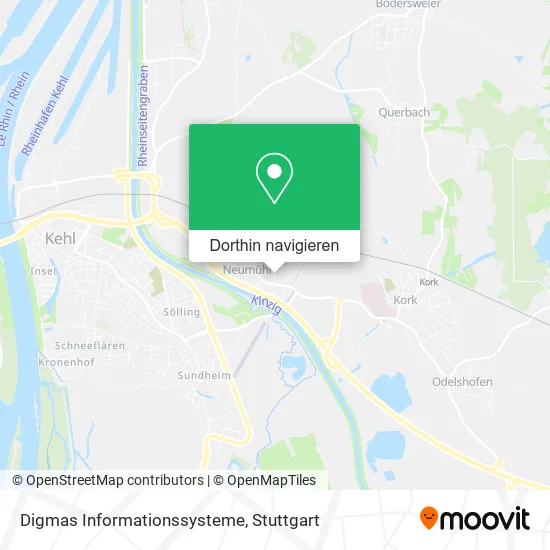 Digmas Informationssysteme Karte