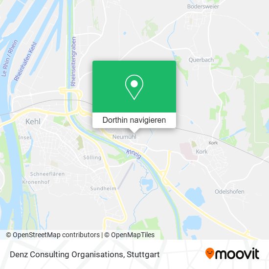 Denz Consulting Organisations Karte