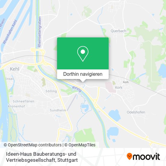 Ideen-Haus Bauberatungs- und Vertriebsgesellschaft Karte