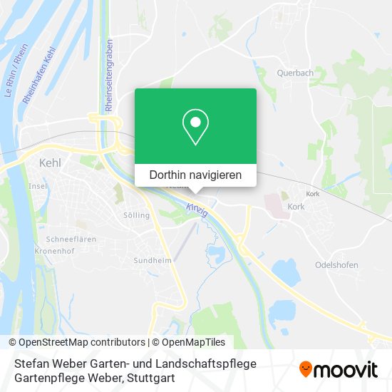 Stefan Weber Garten- und Landschaftspflege Gartenpflege Weber Karte
