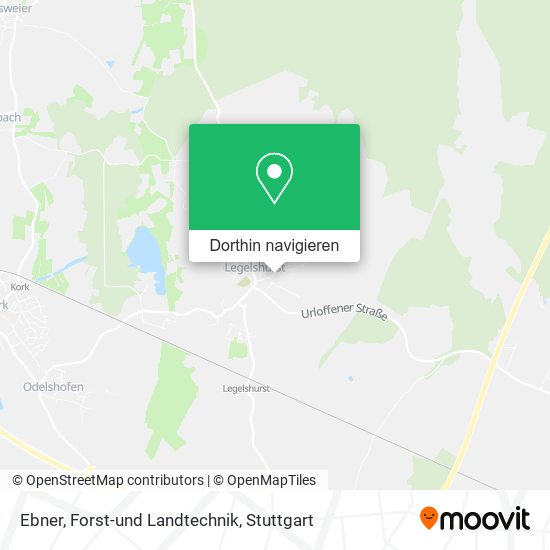 Ebner, Forst-und Landtechnik Karte