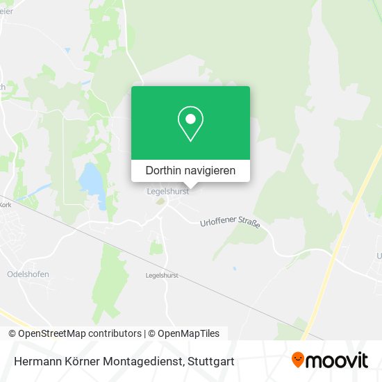 Hermann Körner Montagedienst Karte