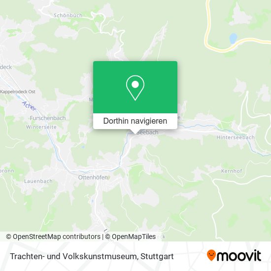 Trachten- und Volkskunstmuseum Karte