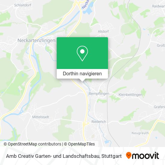 Amb Creativ Garten- und Landschaftsbau Karte