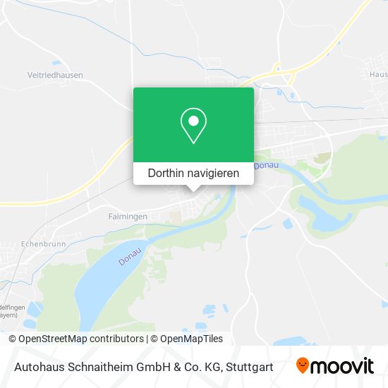 Autohaus Schnaitheim GmbH & Co. KG Karte