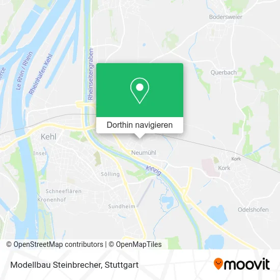 Modellbau Steinbrecher Karte