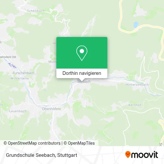 Grundschule Seebach Karte
