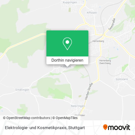 Elektrologie- und Kosmetikpraxis Karte