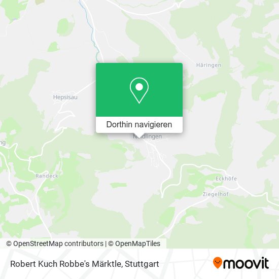 Robert Kuch Robbe's Märktle Karte