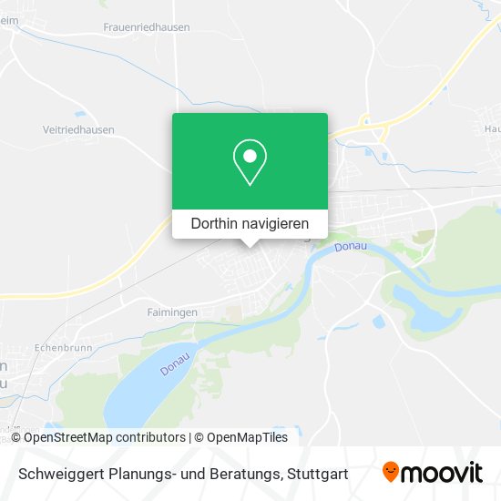 Schweiggert Planungs- und Beratungs Karte