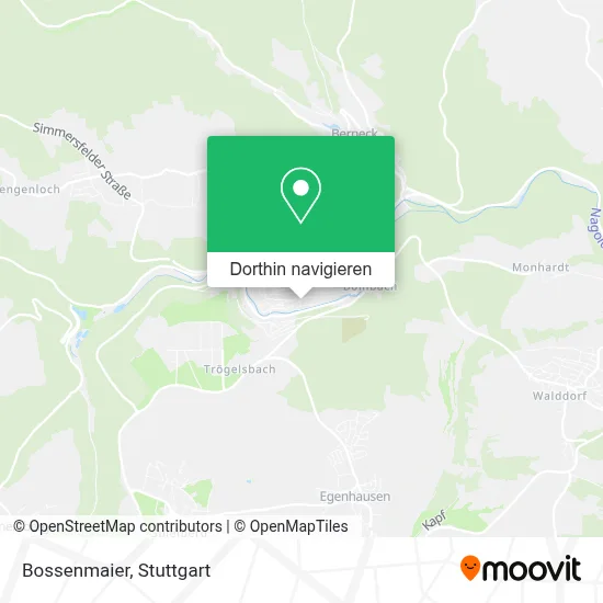 Bossenmaier Karte