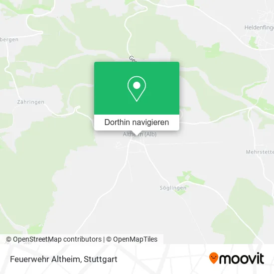 Feuerwehr Altheim Karte