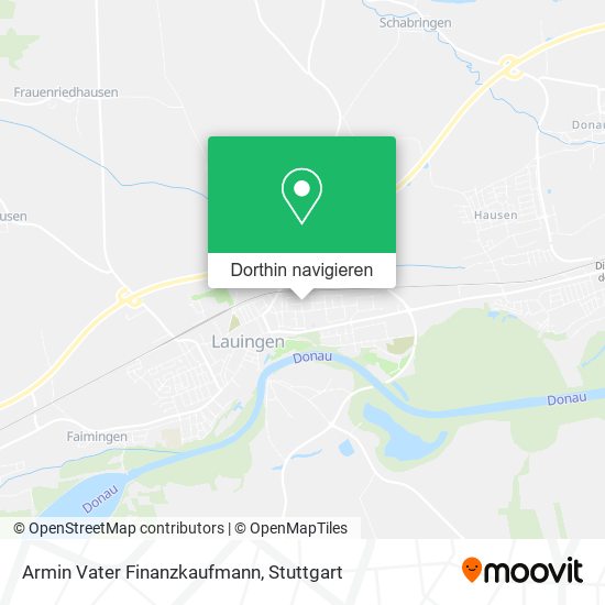Armin Vater Finanzkaufmann Karte