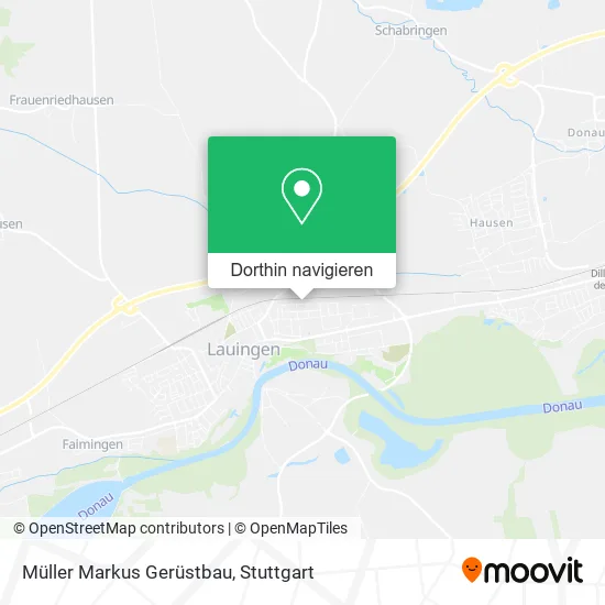 Müller Markus Gerüstbau Karte