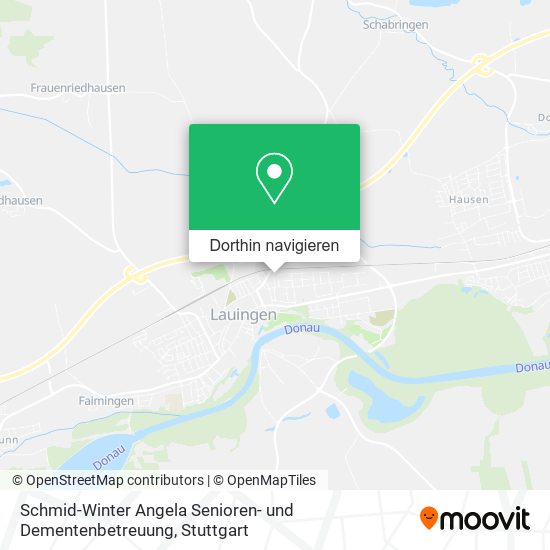Schmid-Winter Angela Senioren- und Dementenbetreuung Karte