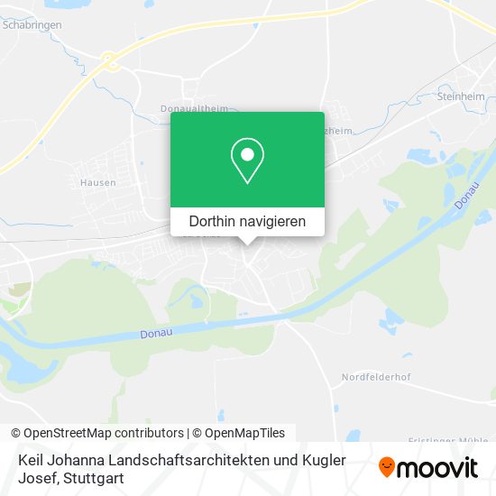 Keil Johanna Landschaftsarchitekten und Kugler Josef Karte
