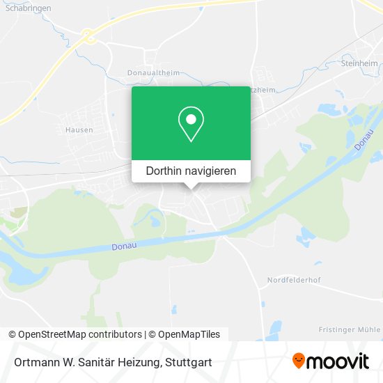 Ortmann W. Sanitär Heizung Karte