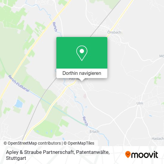 Apley & Straube Partnerschaft, Patentanwälte Karte