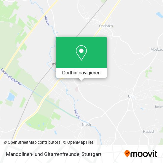 Mandolinen- und Gitarrenfreunde Karte
