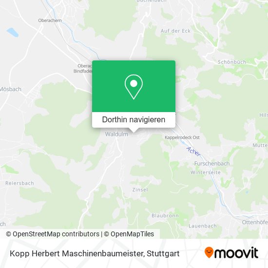 Kopp Herbert Maschinenbaumeister Karte