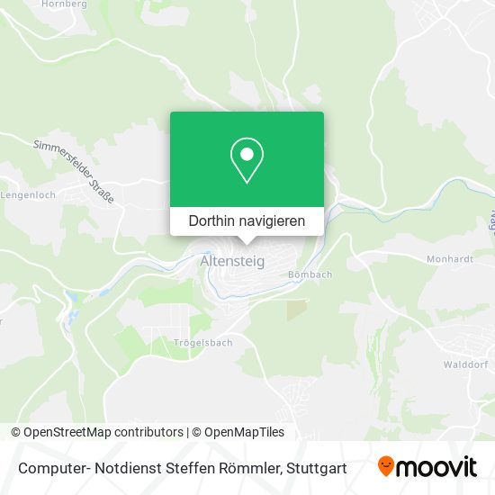 Computer- Notdienst Steffen Römmler Karte