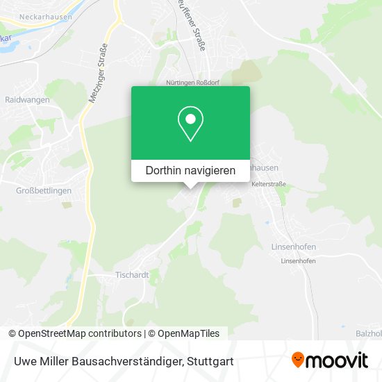 Uwe Miller Bausachverständiger Karte