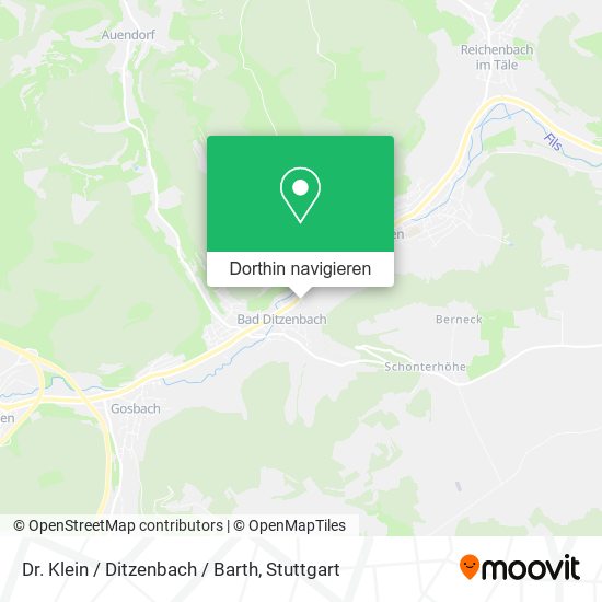 Dr. Klein / Ditzenbach / Barth Karte