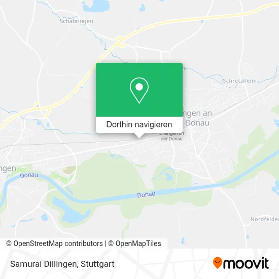 Samurai Dillingen Karte