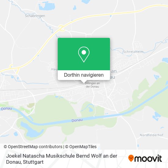 Joekel Natascha Musikschule Bernd Wolf an der Donau Karte